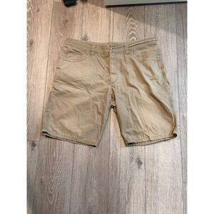 Patagonia Mens Organic Cotton Utility Cargo Shorts Khaki Tan Size 40 0814